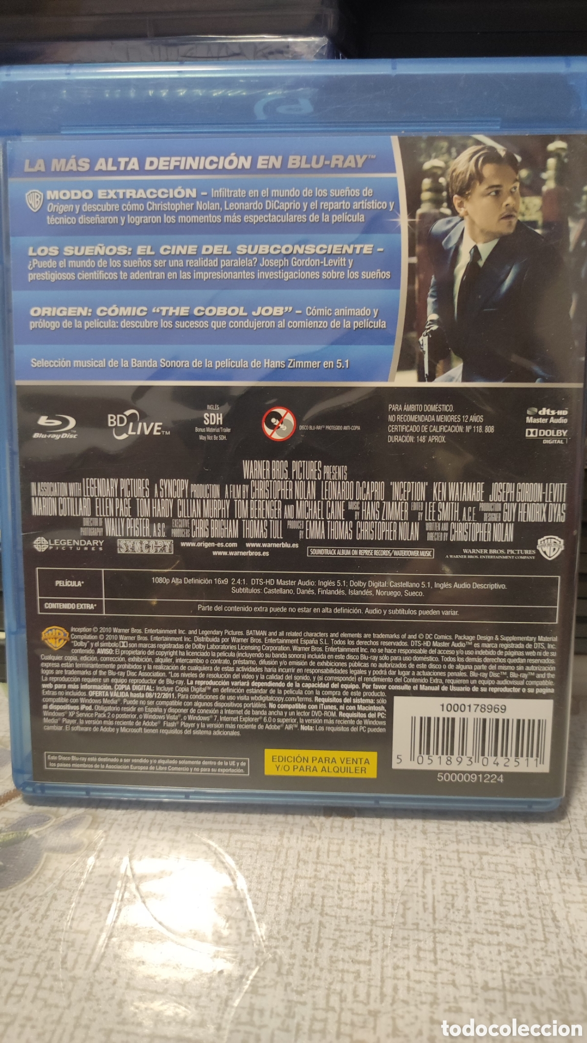 Cine: Blu-ray Origen Blu-ray. - Foto 3