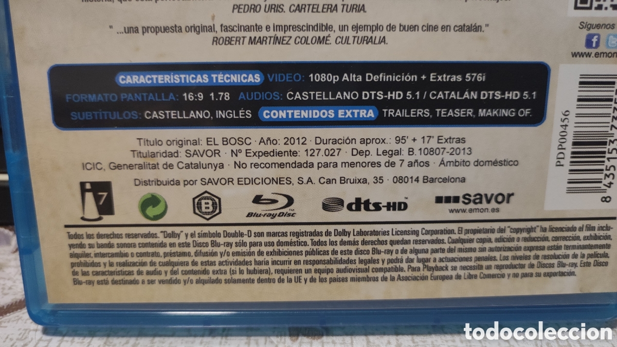 Cine: El Bosque Blu-ray. . - Foto 4