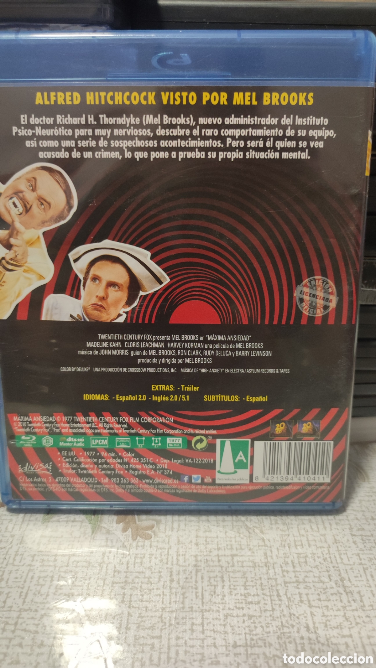 Cine: M&aacute;xima Ansiedad Blu-ray - Foto 3