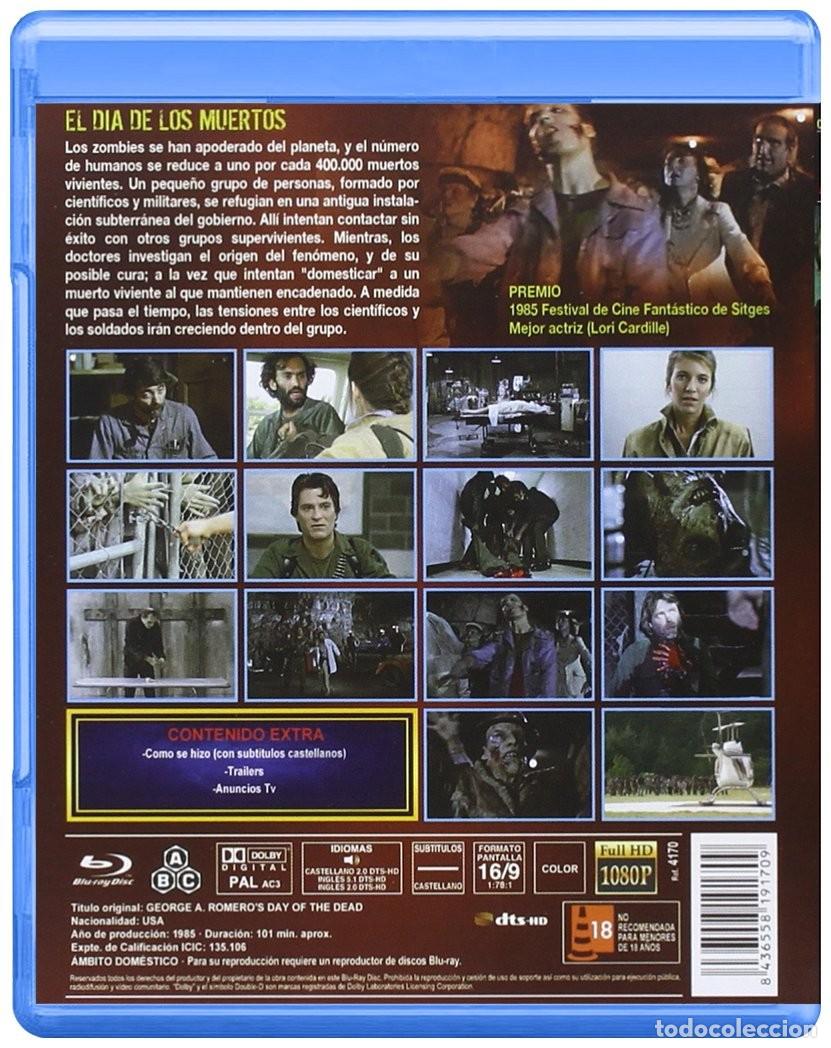 Cine: EL DIA DE LOS MUERTOS en BLURAY - Foto 2