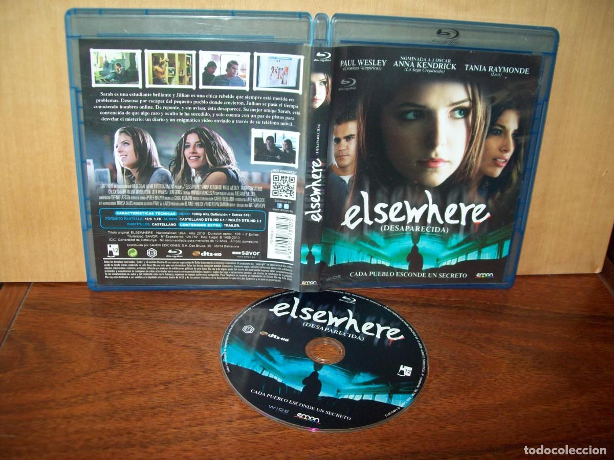Cinema: ELSEWHERE (DESAPARECIDA) - PAUL WESLEY - ANNA KENDRICK - TANYA RAYMONDE - BLU-RAY