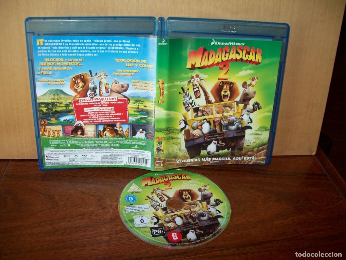 Cine: MADAGASCAR 2 - DIRIGIDA POR ERIC DARMEL Y TOM MACGRATT - BLU-RAY - Foto 1