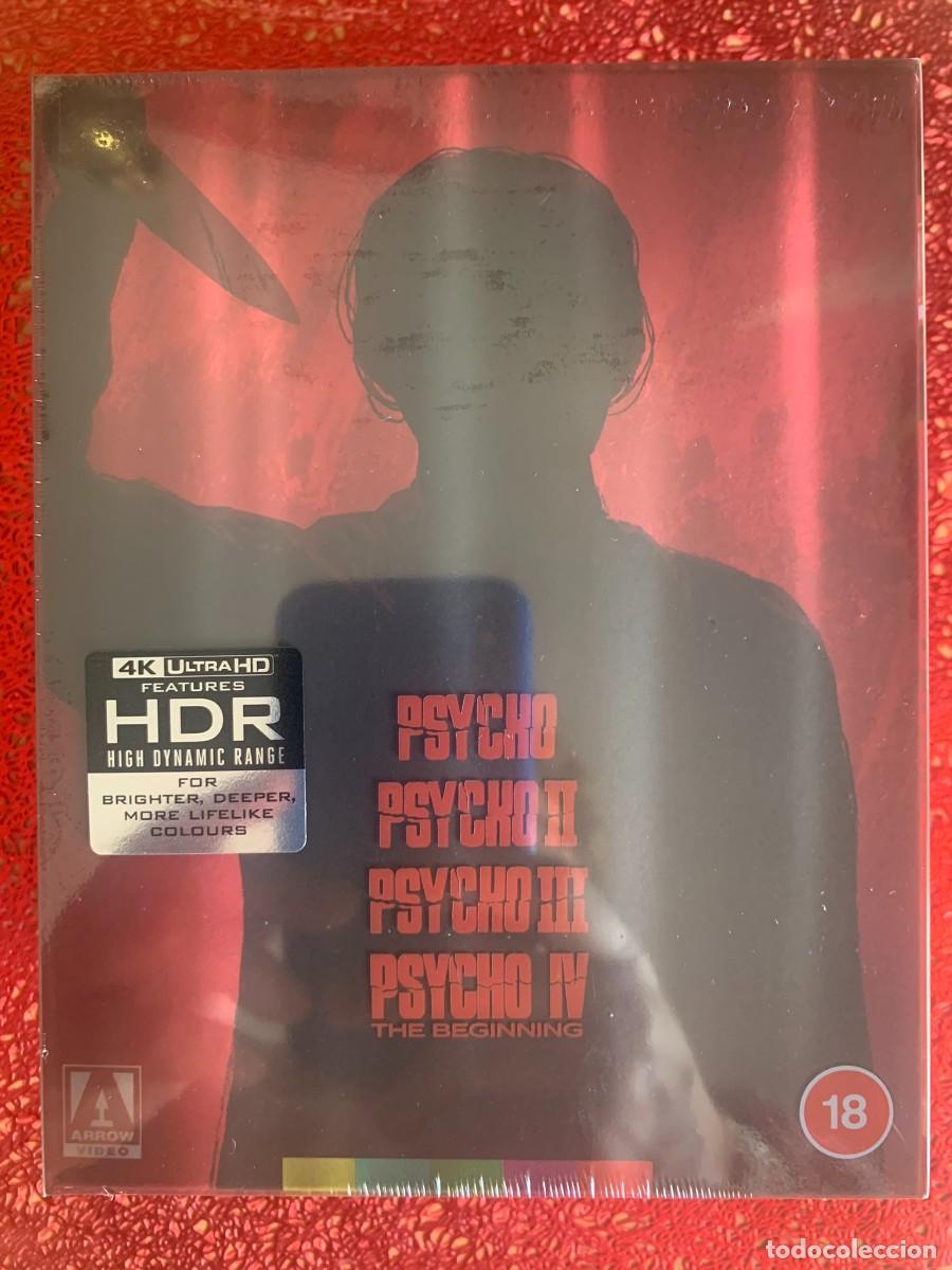 Cinema: PSICOSIS- SAGA ENTERA-ED. STEELBOOK COLECCIONISTA 4K ULTRAHD BLU RAY (Alfred Hitchcock, 1960)