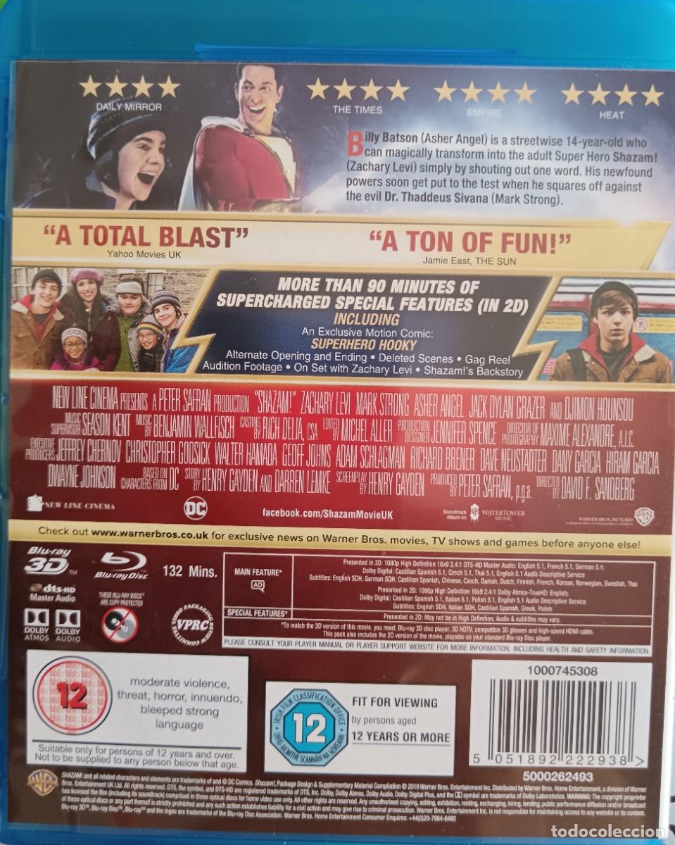 Cine: Shazam! 3D (blu-ray 3D + blu-ray) - Foto 2