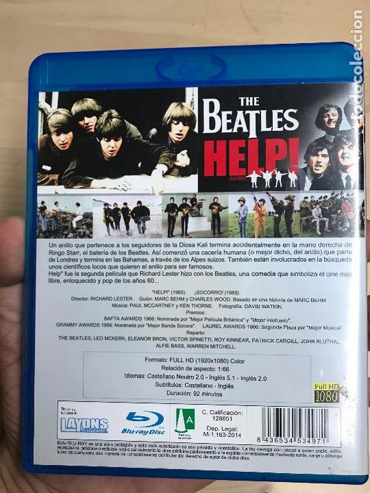 Cine: THE BEATLES HELP BLU RAY - Foto 2