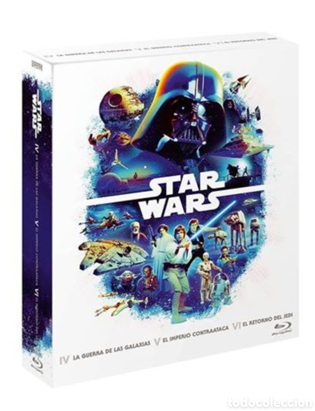 Cine: Blue Ray Trilog&iacute;a Star Wars (Precintada) -Seis Discos- Cap&iacute;tulos IV, V y VI