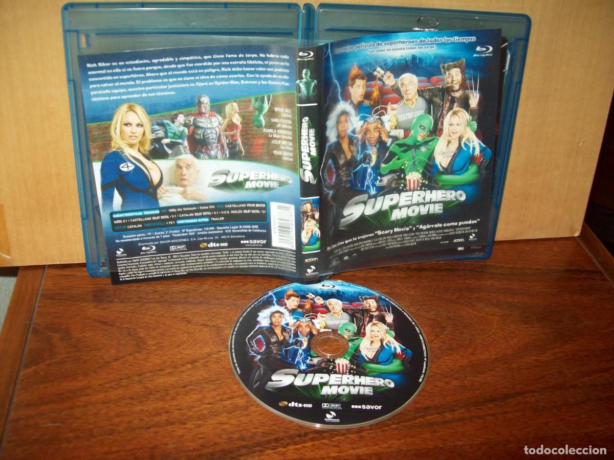 Cinema: SUPERHERO MOVIE - DRAKE BELL - SARA PAXTON -DIRIGIDA POR CRAIG MAGIN - BLU-RAY