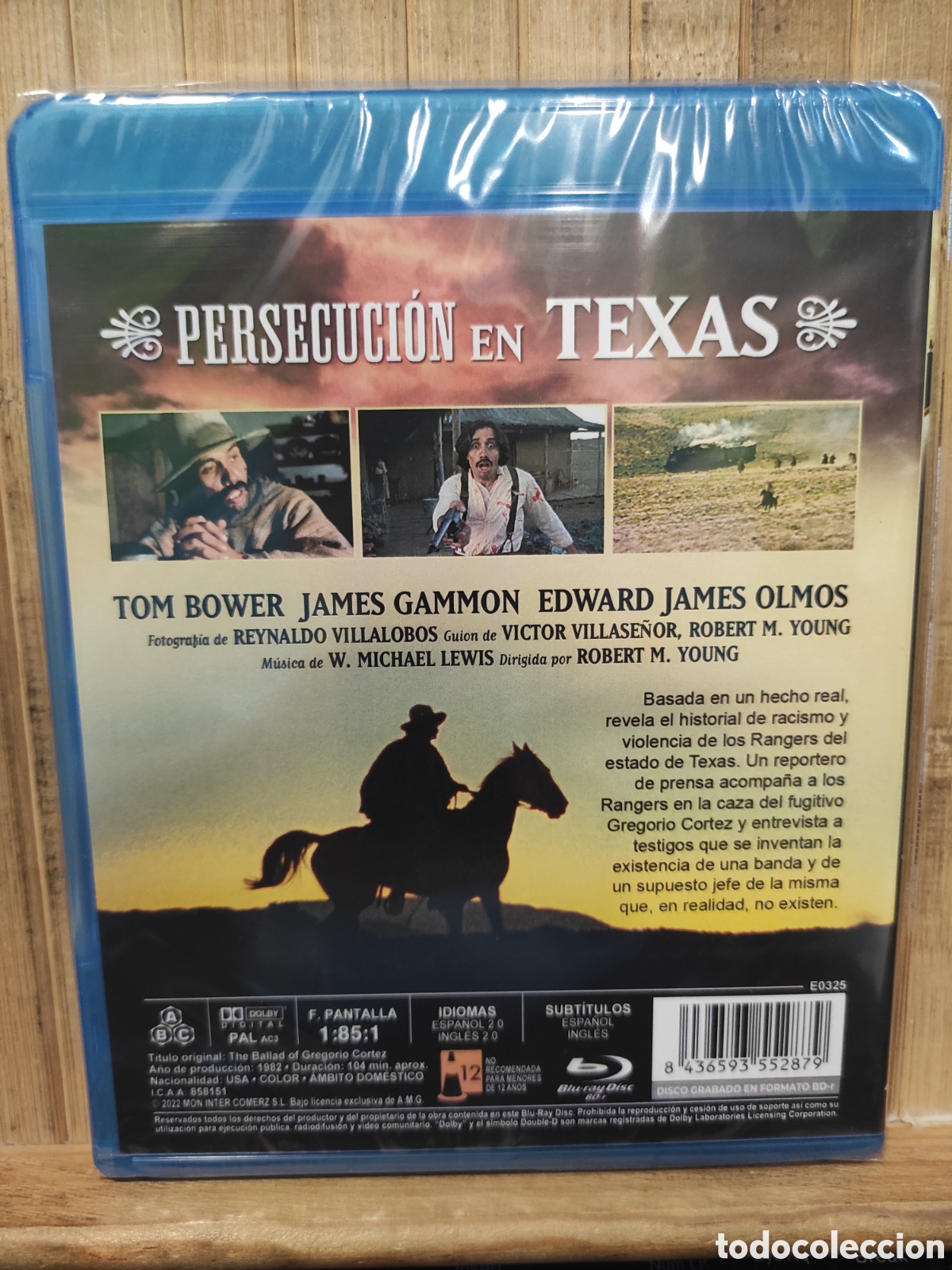 Cine: PERSECUCI&Oacute;N EN TEXAS - BLU-RAY (BD-r) PRECINTADO - Foto 2
