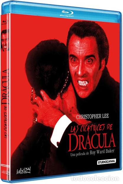 Cine: LAS CICATRICES DE DR&Aacute;CULA DE CHRISTOPHER LEE Blu-ray Oferta - Foto 1