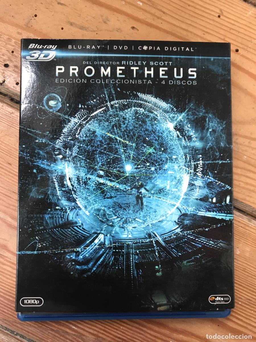 Cinema: BLU-RAY. PROMETHEUS. EDICI&Oacute;N COLECCIONISTA (4 DISCOS + CAJA DE CART&Oacute;N)