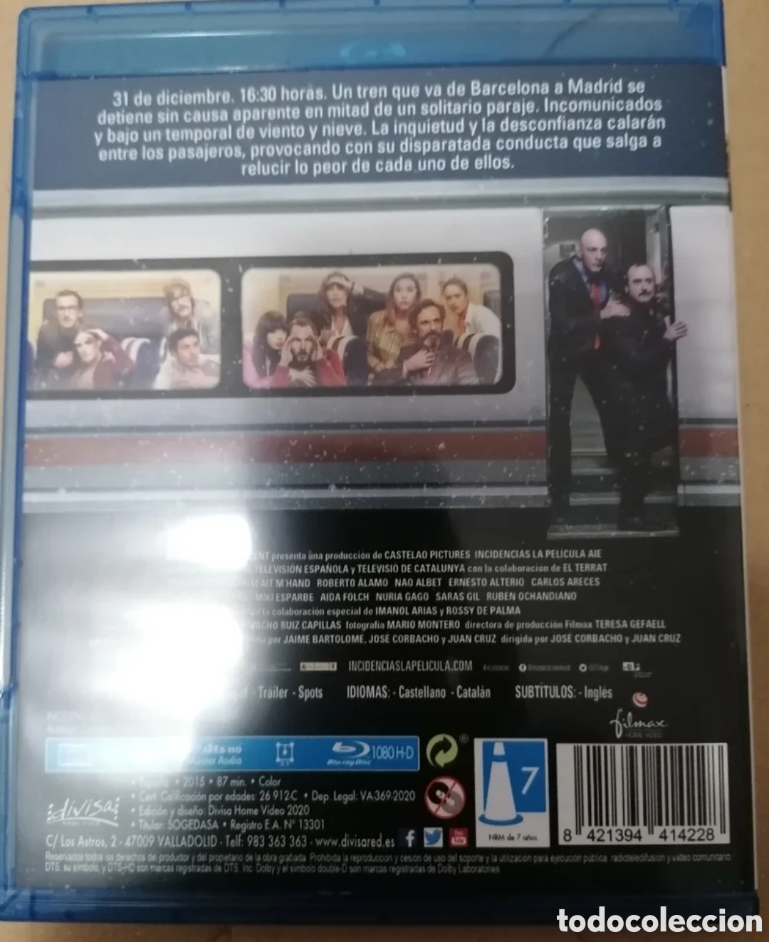 Cine: Incidencias. Blu-ray - Foto 2