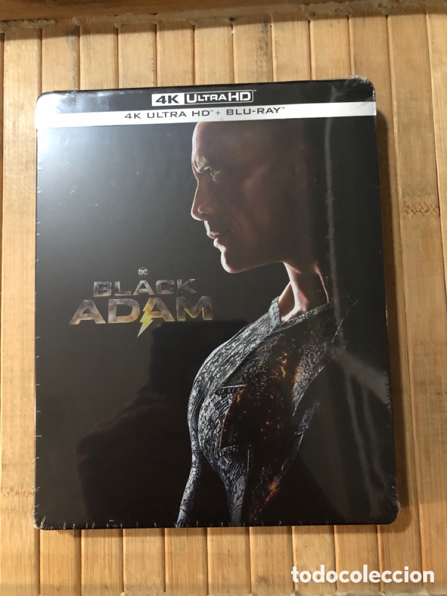 Kino: BLACK ADAM BLURAY 4K + BLURAY - Precintado -