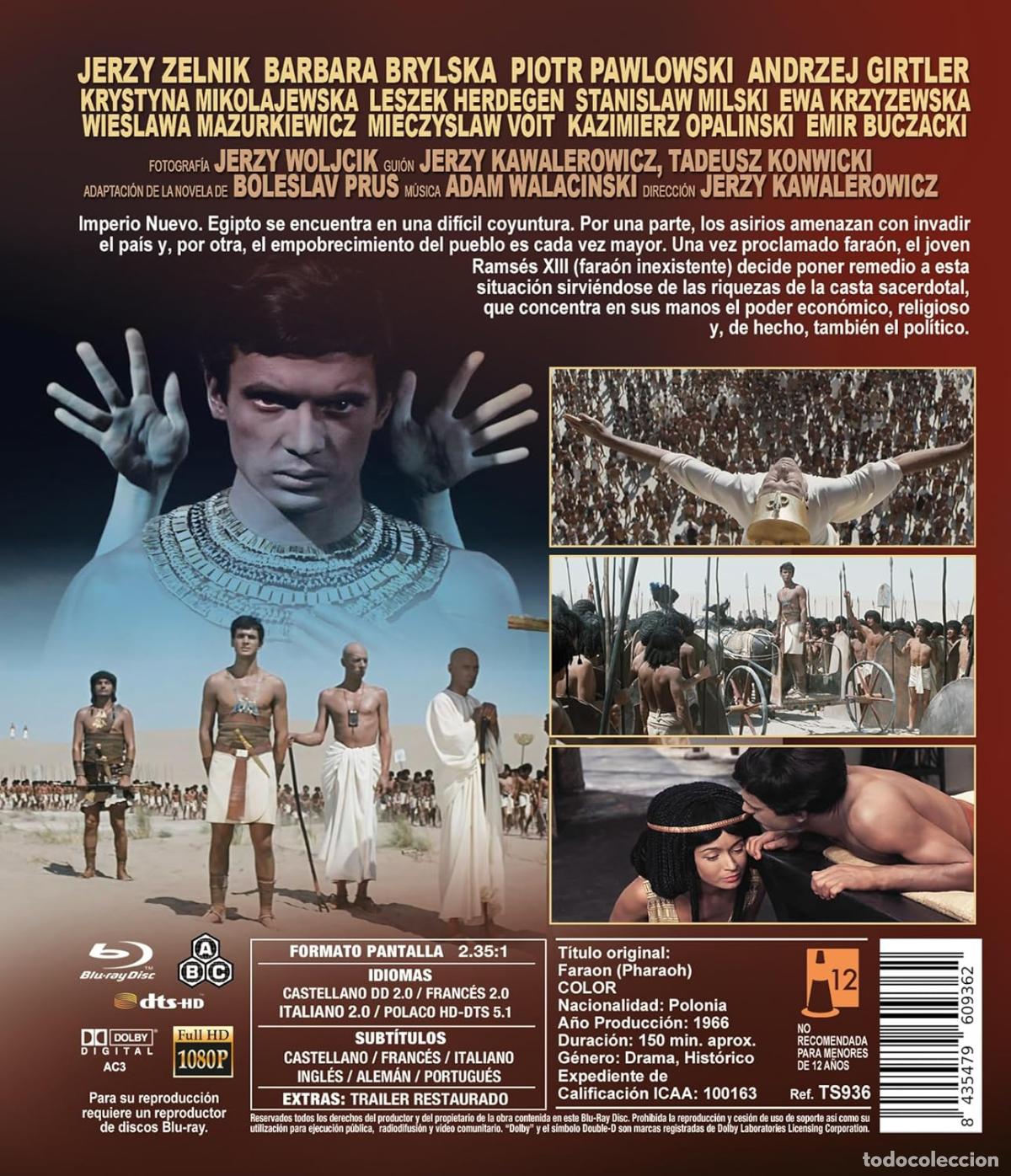 Cine: Fara&oacute;n BD 1966 - NUEVO - Foto 2