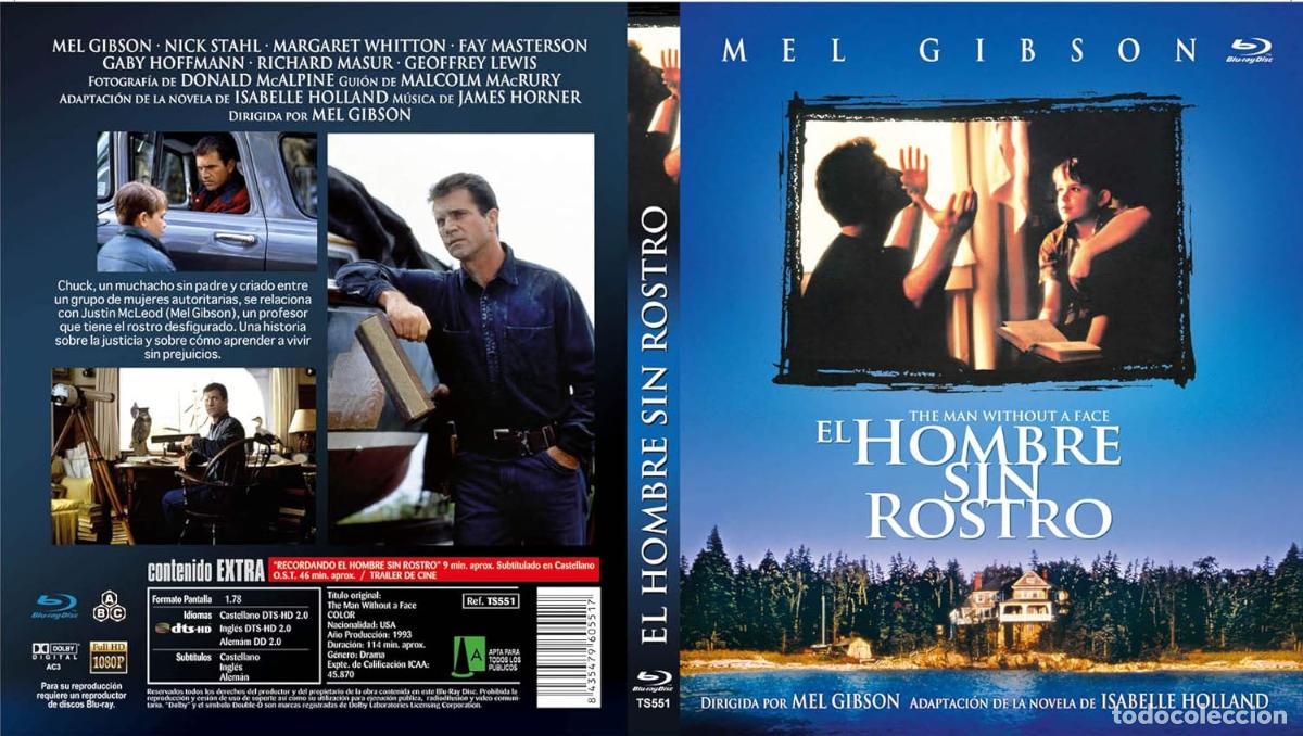 Cine: EL HOMBRE SIN ROSTRO BD - NUEVO - Foto 2