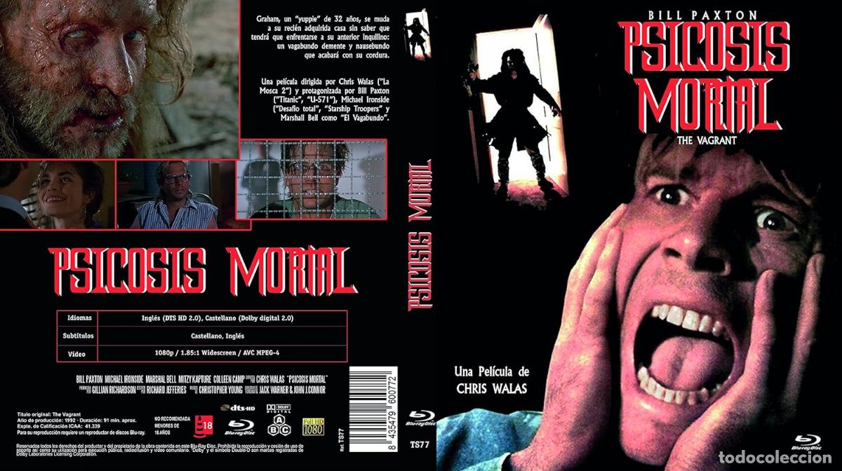 Cine: PSICOSIS MORTAL BD - NUEVO - Foto 2