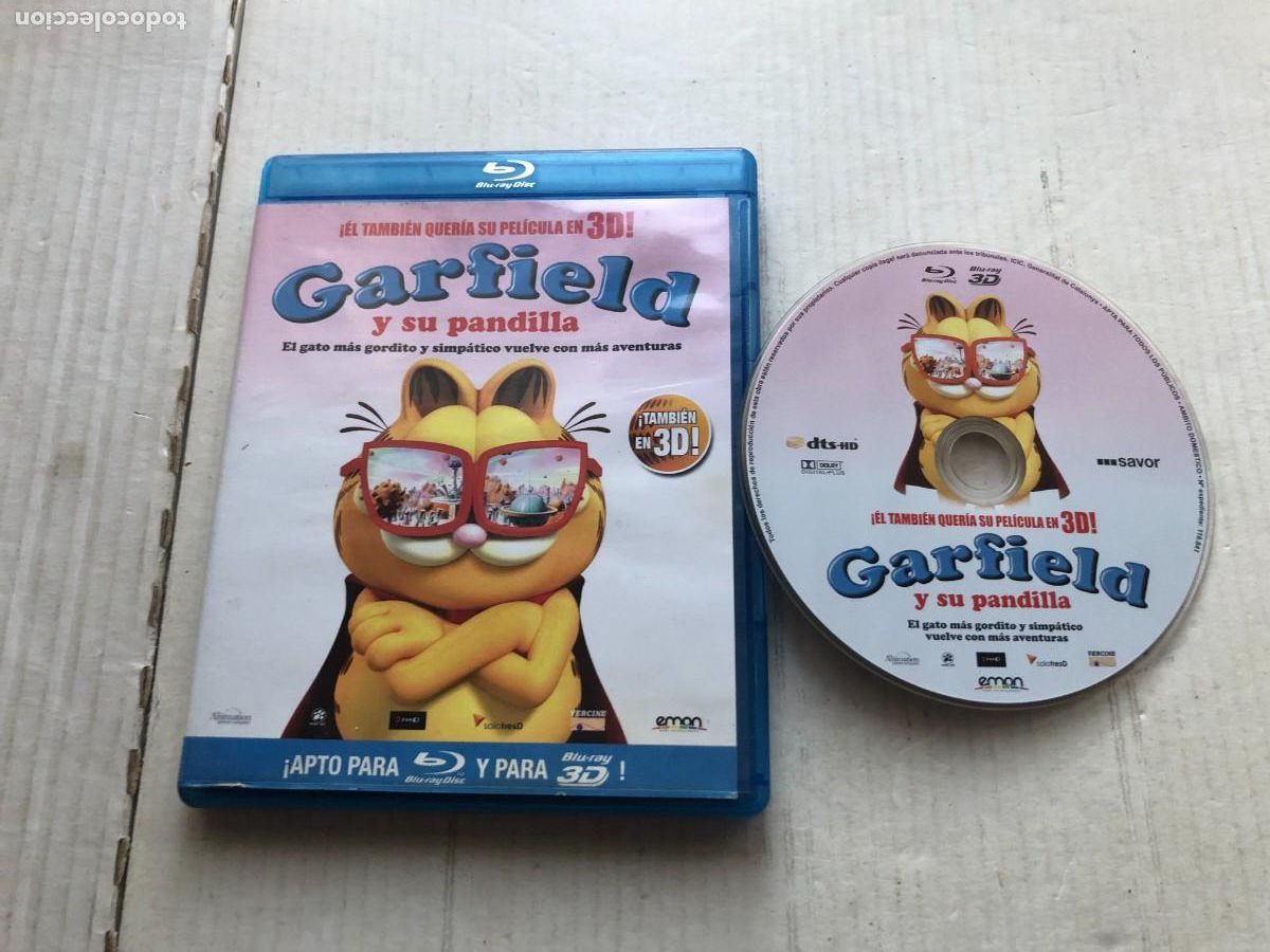 Cine: GARFIELD Y SU PANDILLA BRAY BLURAY KREATEN