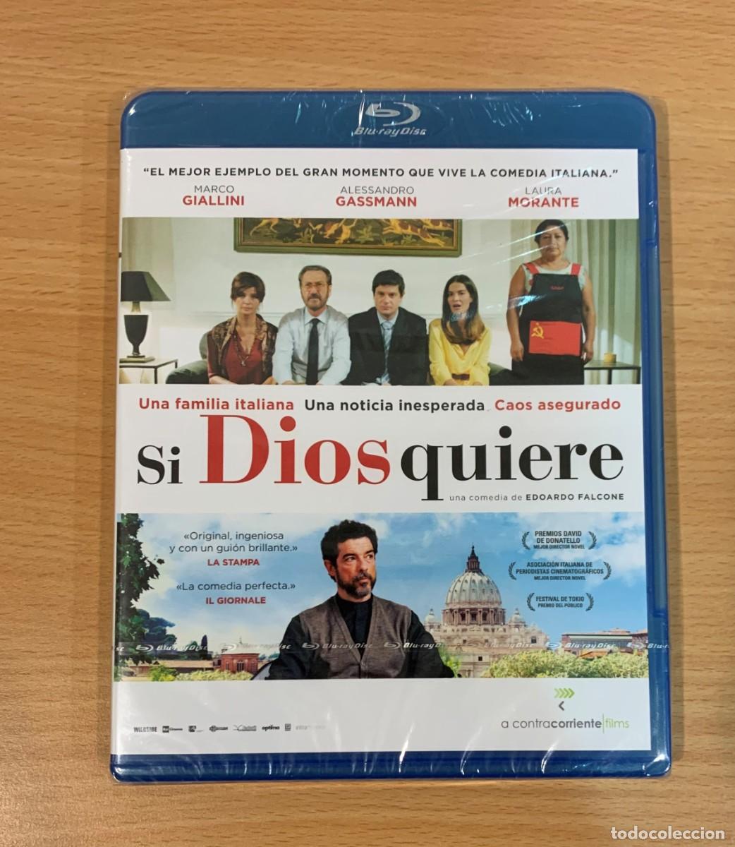 Cine: BLU-RAY CINE COMEDIA ITALIANA - SI DIOS QUIERE (2015). PRECINTADO