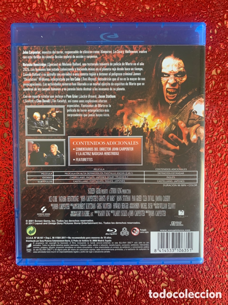 Cine: Fantasmas de Marte (John Carpenter, 2001) - Foto 2