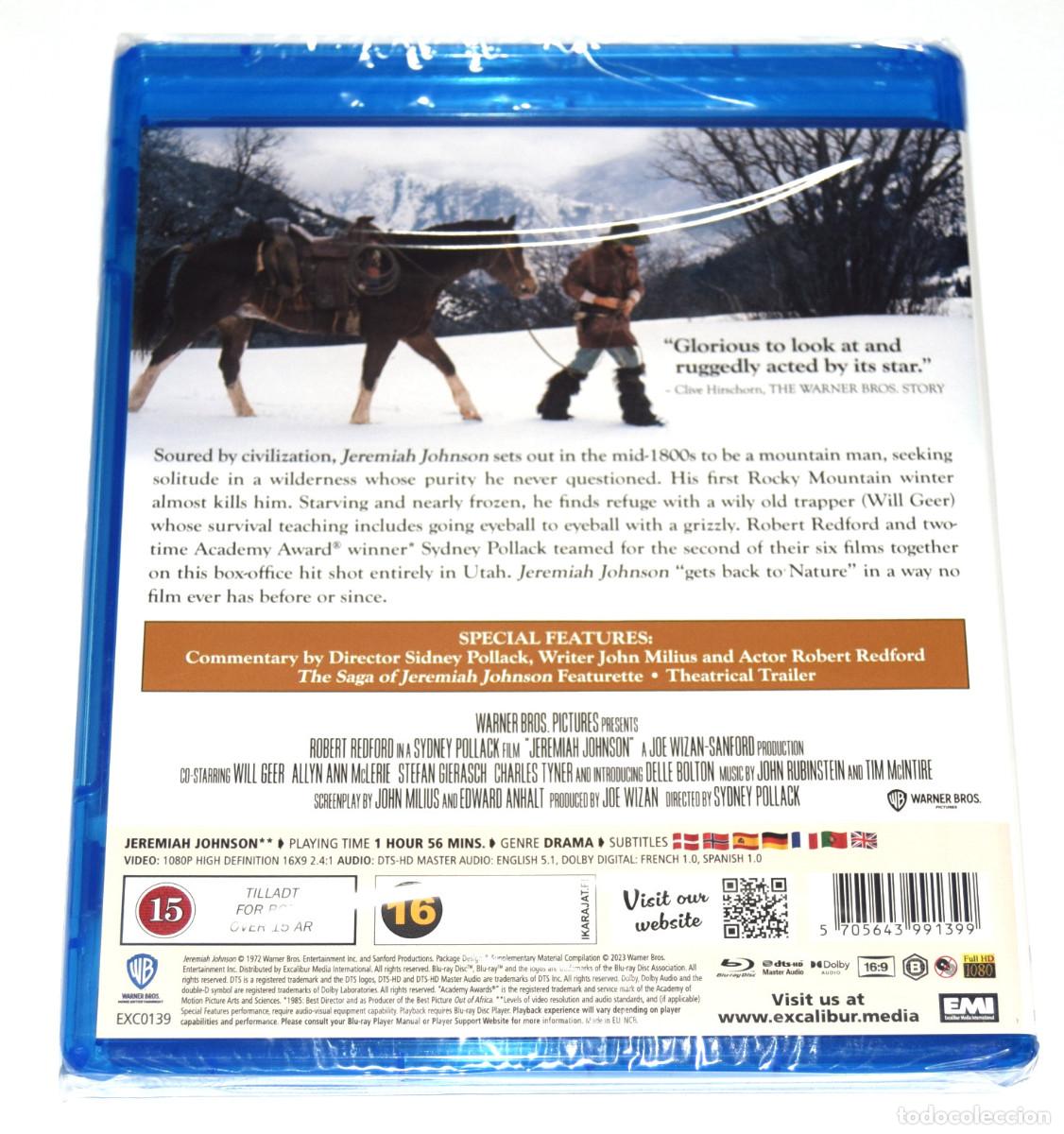 bluray las aventuras de jeremiah johnson (rober - Compra venta en