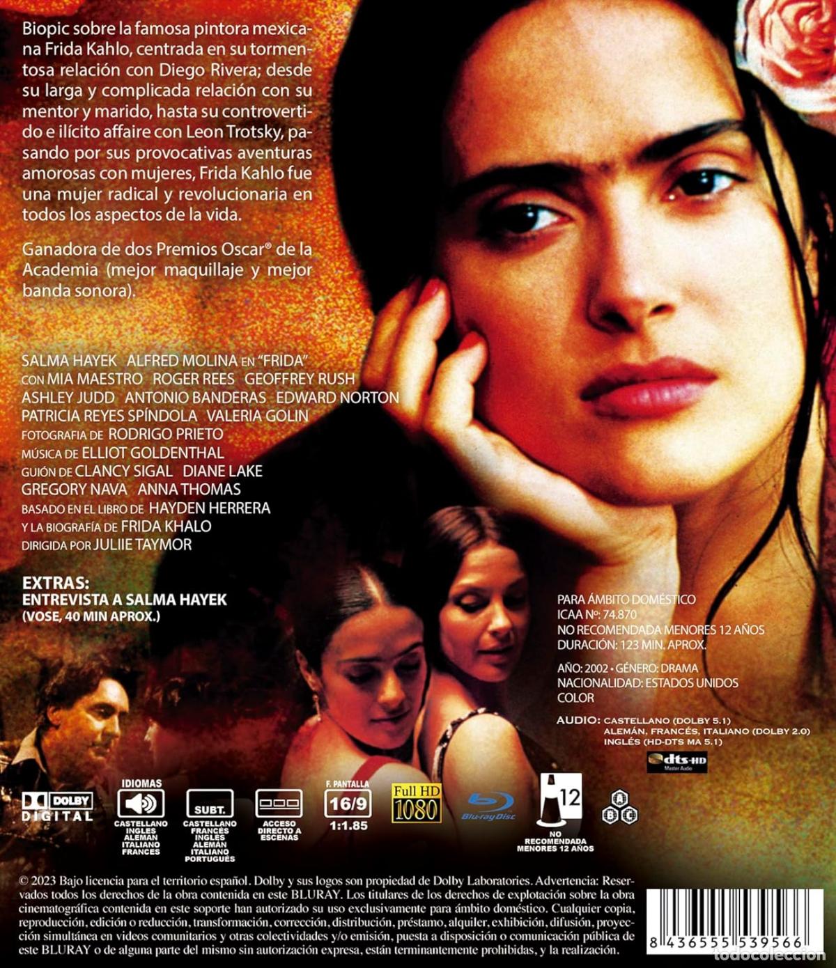 Cine: Frida BD 2002 - DRAMA - Foto 2