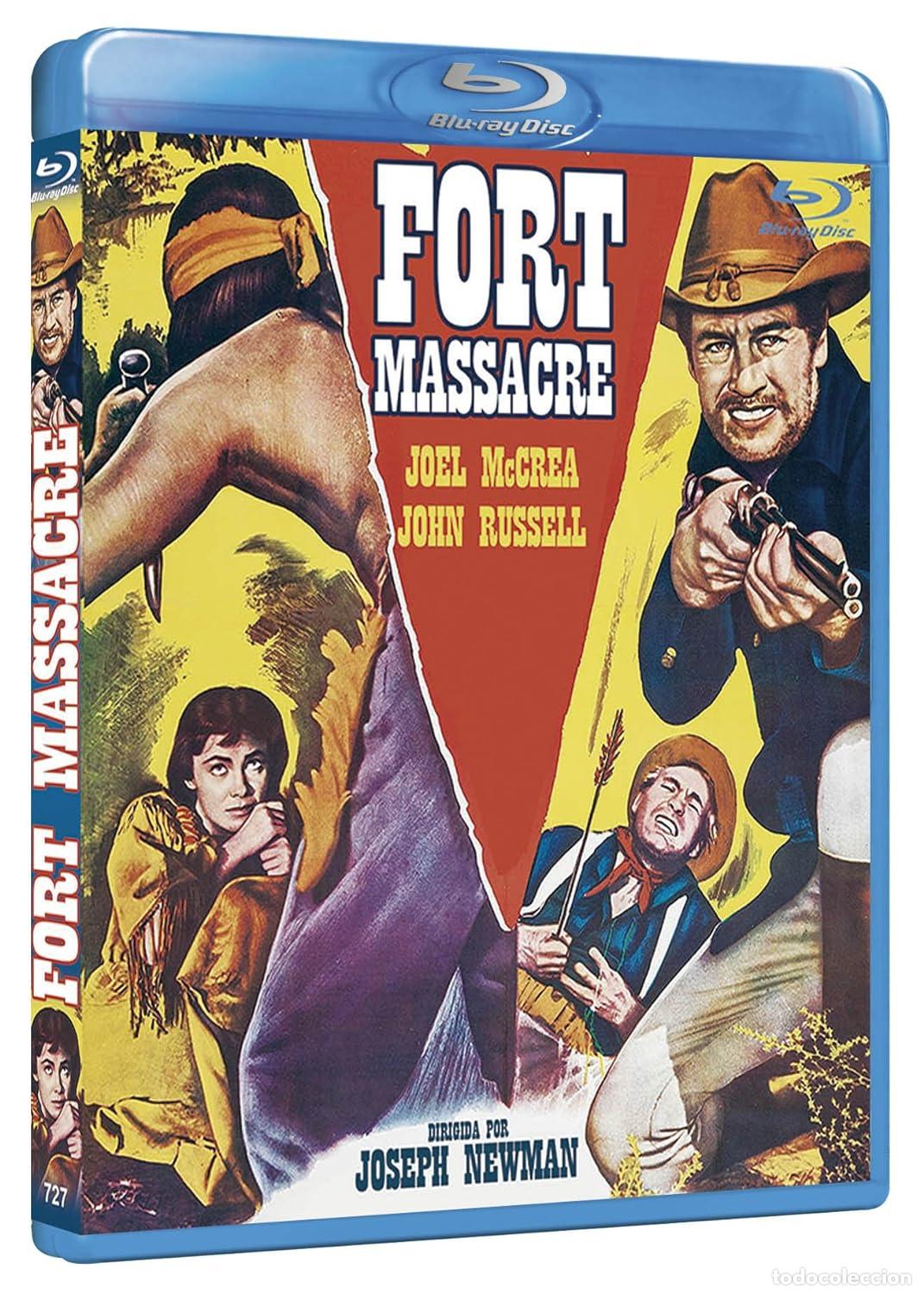 Cine: FORT MASSACRE BD - WESTERN
