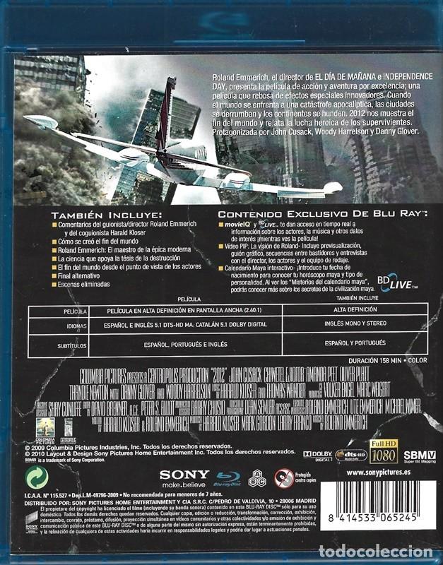 Cine: 2012 (BLURAY) - Foto 2