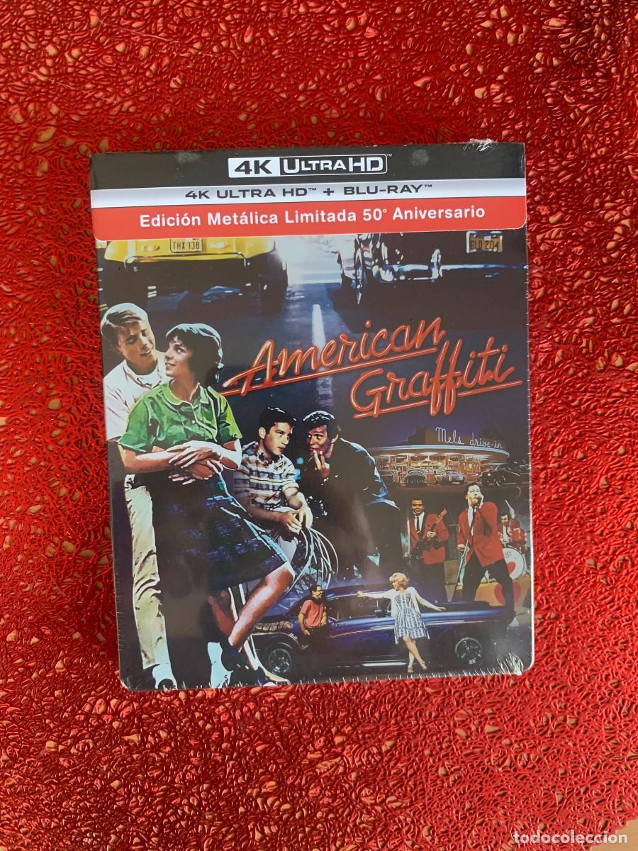 Cinema: AMERICAN GRAFFITY- EDICION LIMITADA 50 ANIVERSARIO METALICA EN 4K ULTRA HD + BLU RAY