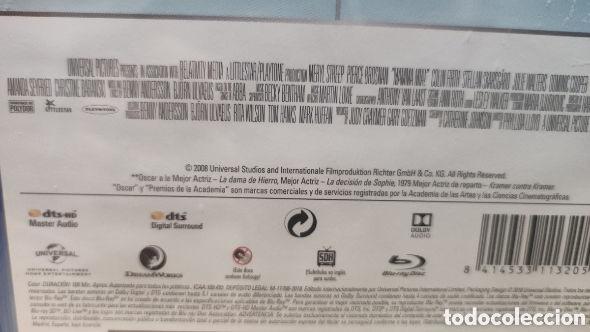Cine: Mamma M&iacute;a Blu-ray - Foto 2