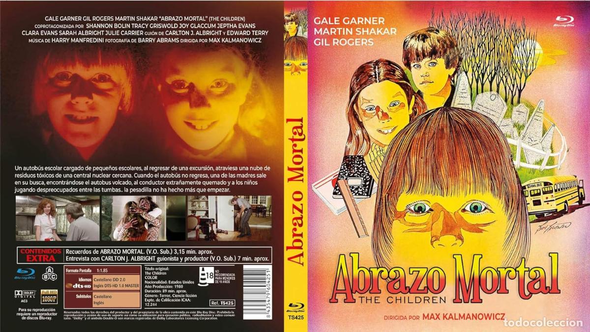Cine: ABRAZO MORTAL BD - NUEVO - Foto 2
