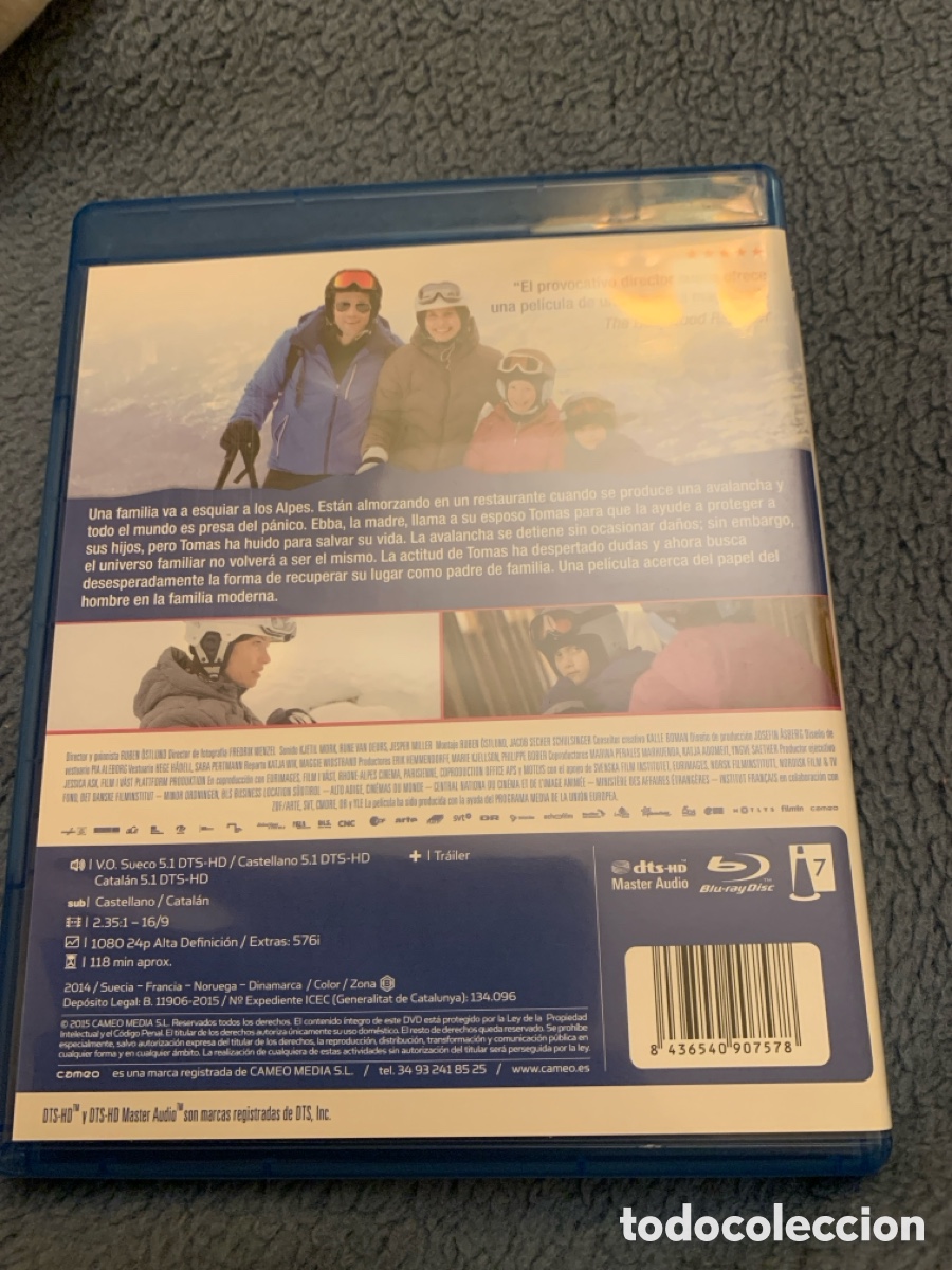 Cine: FUERZA MAYOR (BLU-RAY) - Foto 2