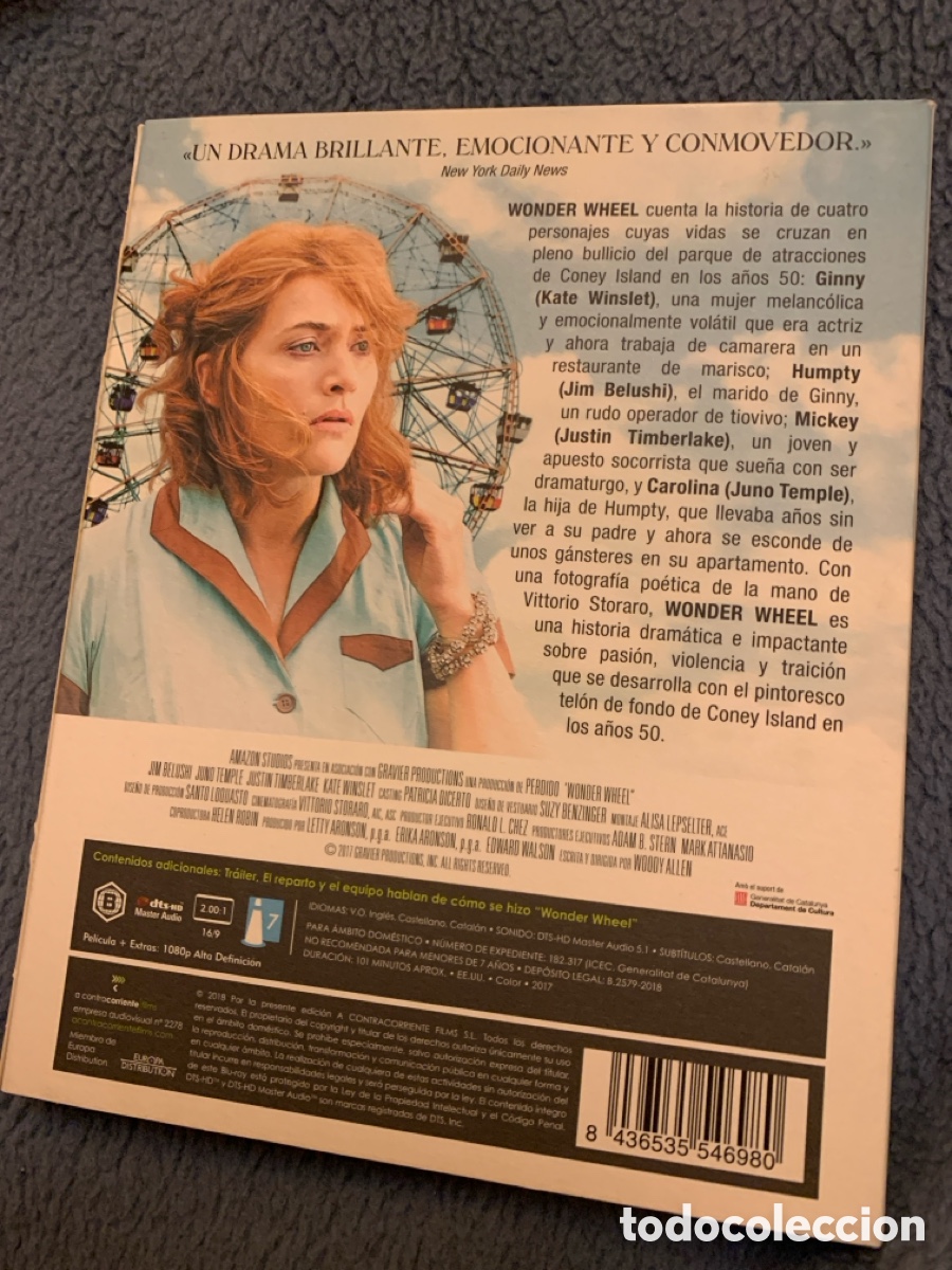 Cine: WONDER WHEEL bluray - Foto 2
