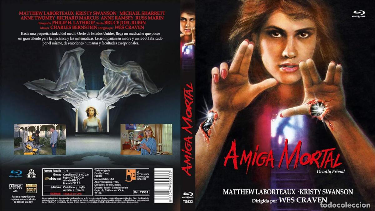 Cine: AMIGA MORTAL BD - NUEVO - Foto 2