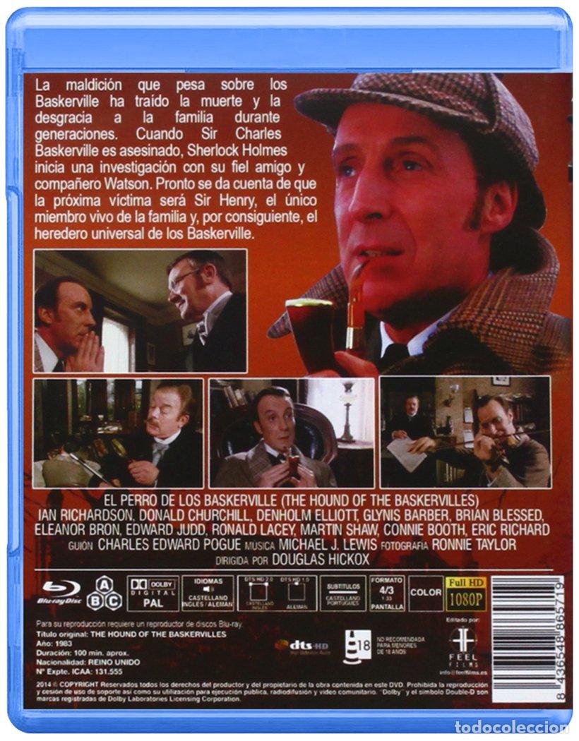 Cine: EL PERRO DE LOS BASKERVILLE BD - NUEVO - Foto 2