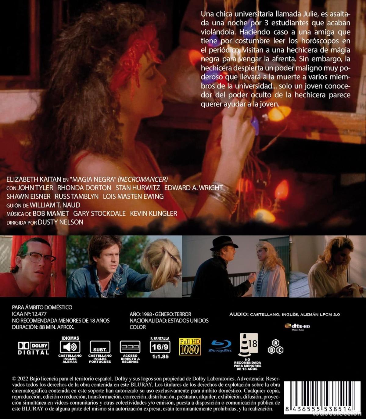 Cine: MAGIA NEGRA BD - NUEVO - Foto 2