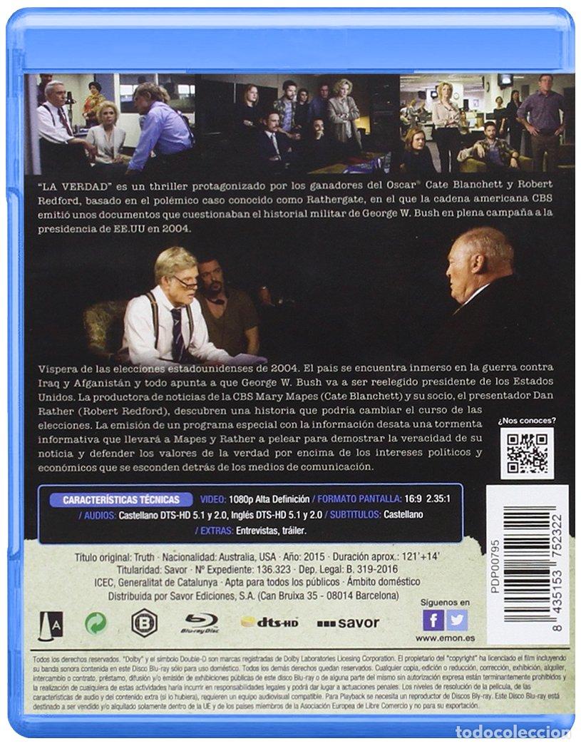 Cine: LA VERDAD BD - NUEVO - Foto 2
