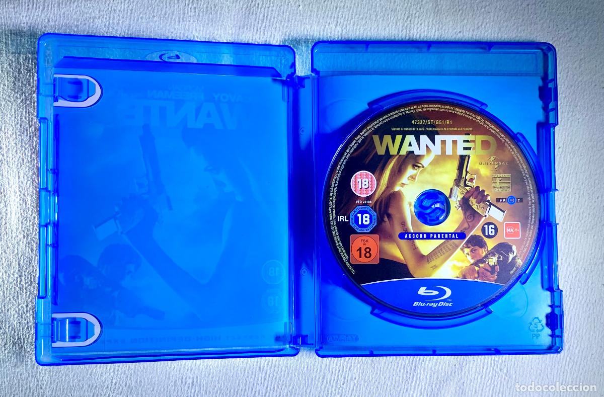 Cine: 1876.BLU-RAY DISC PELICULA WANTED - Foto 2