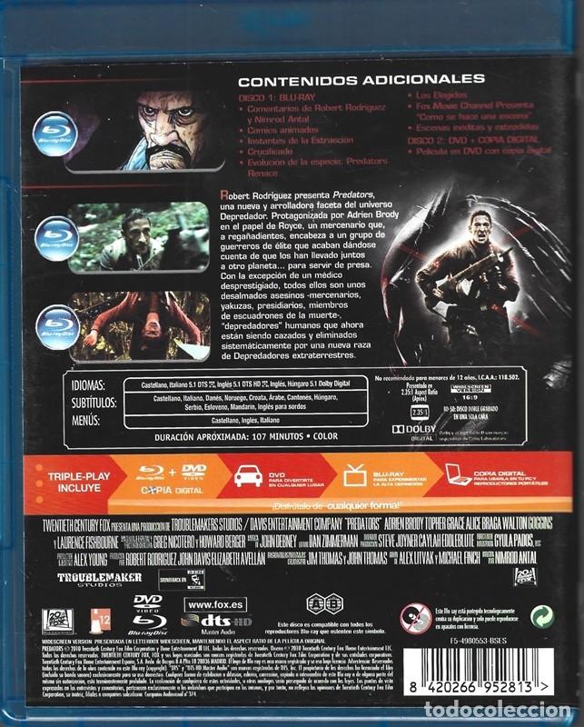 Cine: PREDATORS (BLURAY + COPIA DIGITAL) - Foto 2