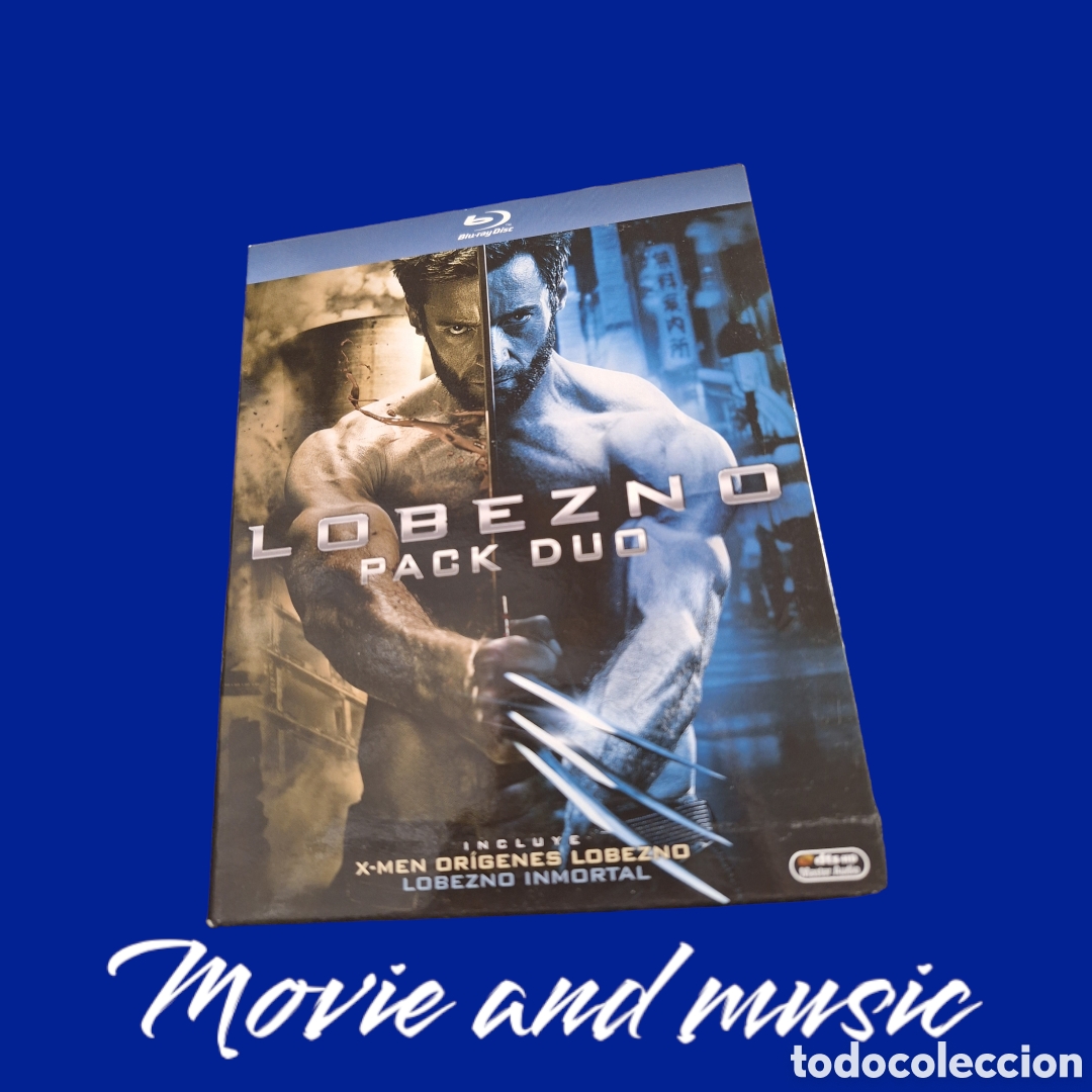 Cine: BRS37 pack lobezno BLURAY SEGUNDAMANO
