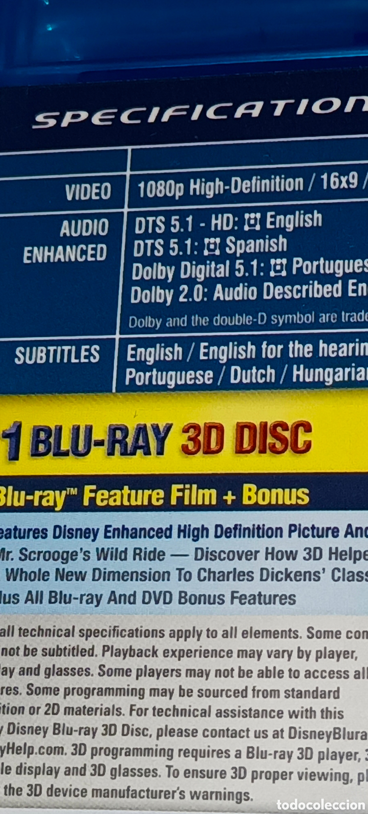 Cine: Cuento de navidad - Blu-ray 3D - Castellano - Foto 4