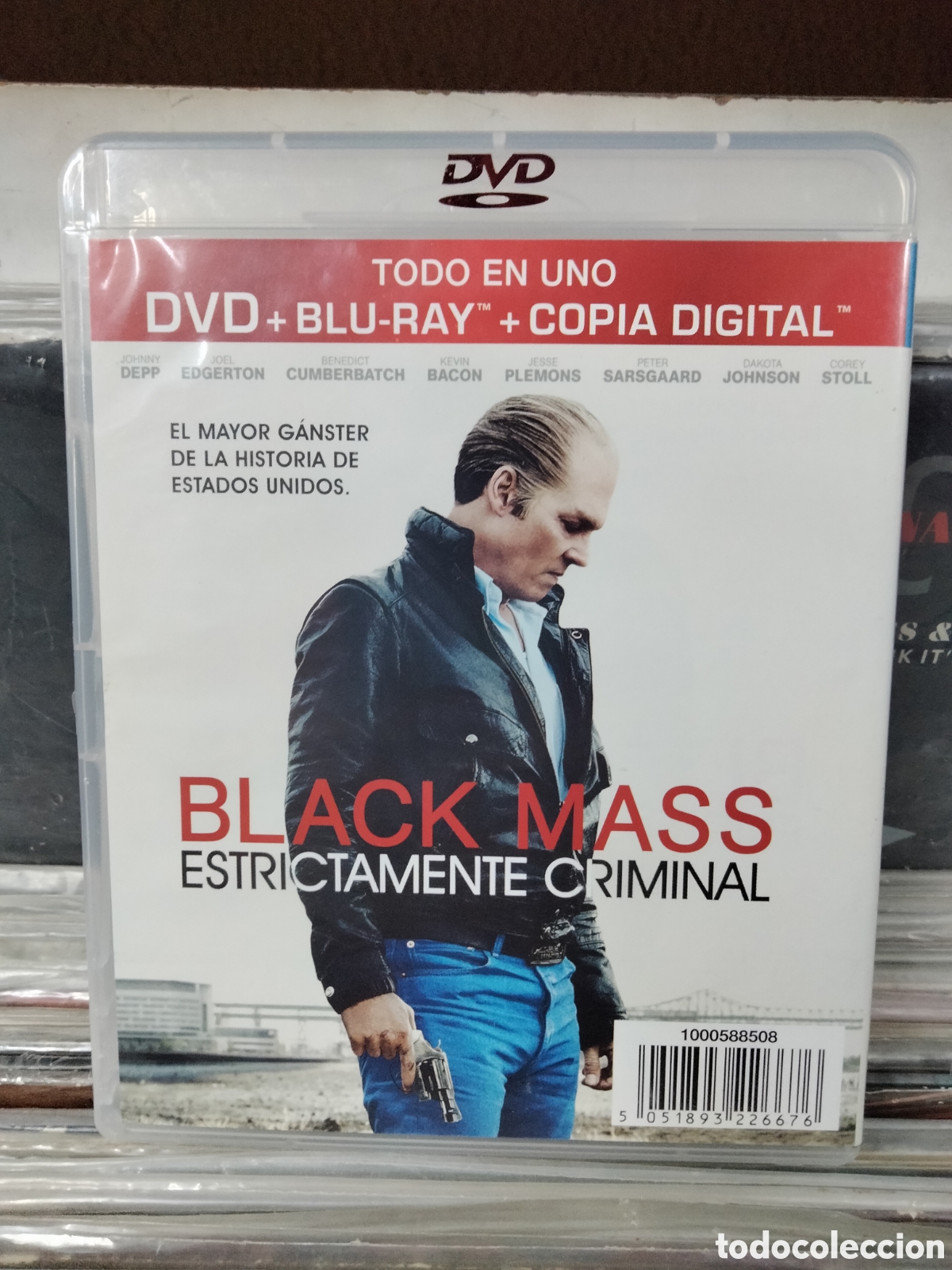 Cine: Black mass blue Ray DVD Johnny depp - Foto 2