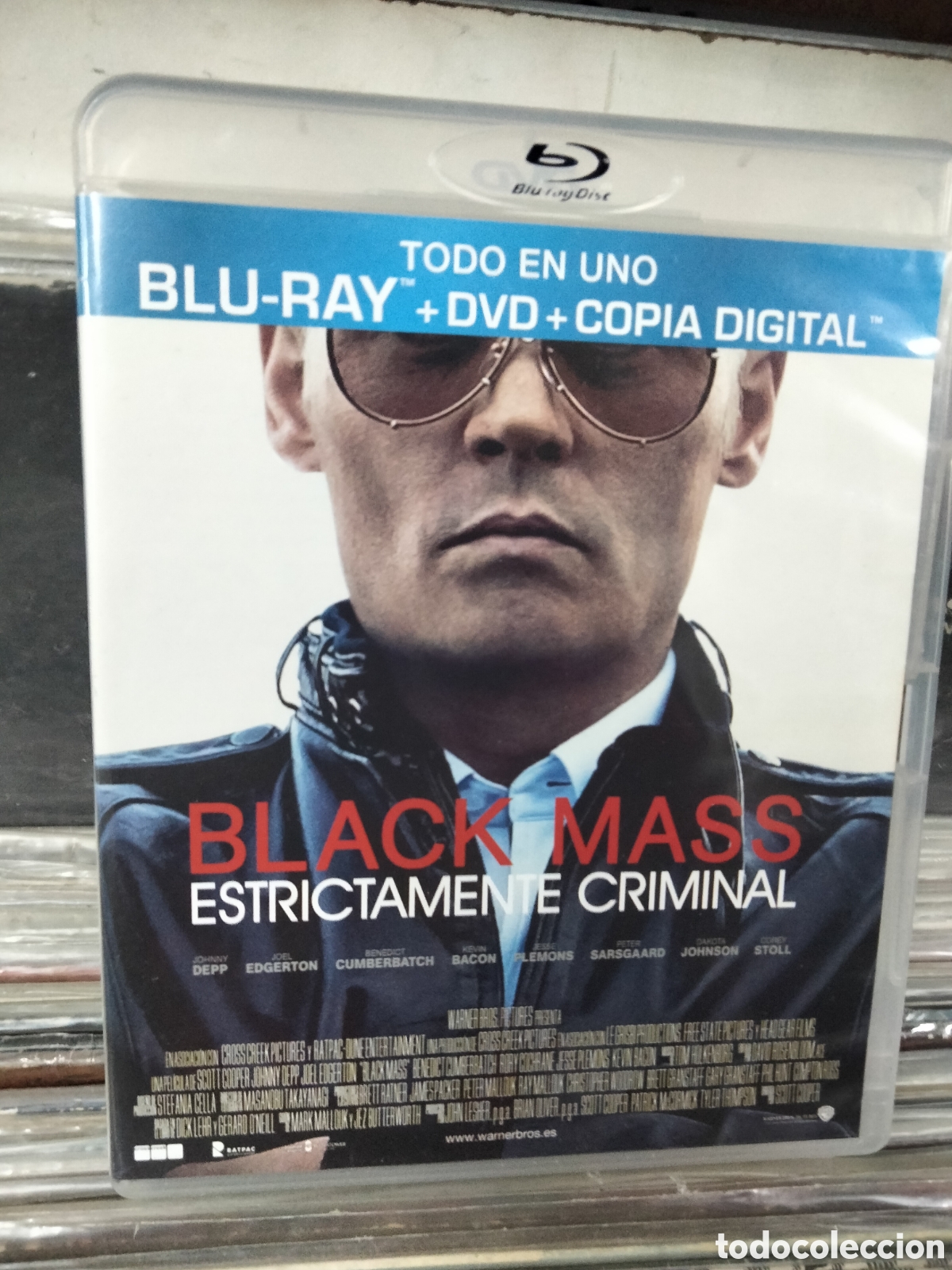 Cine: Black mass blue Ray DVD Johnny depp - Foto 1