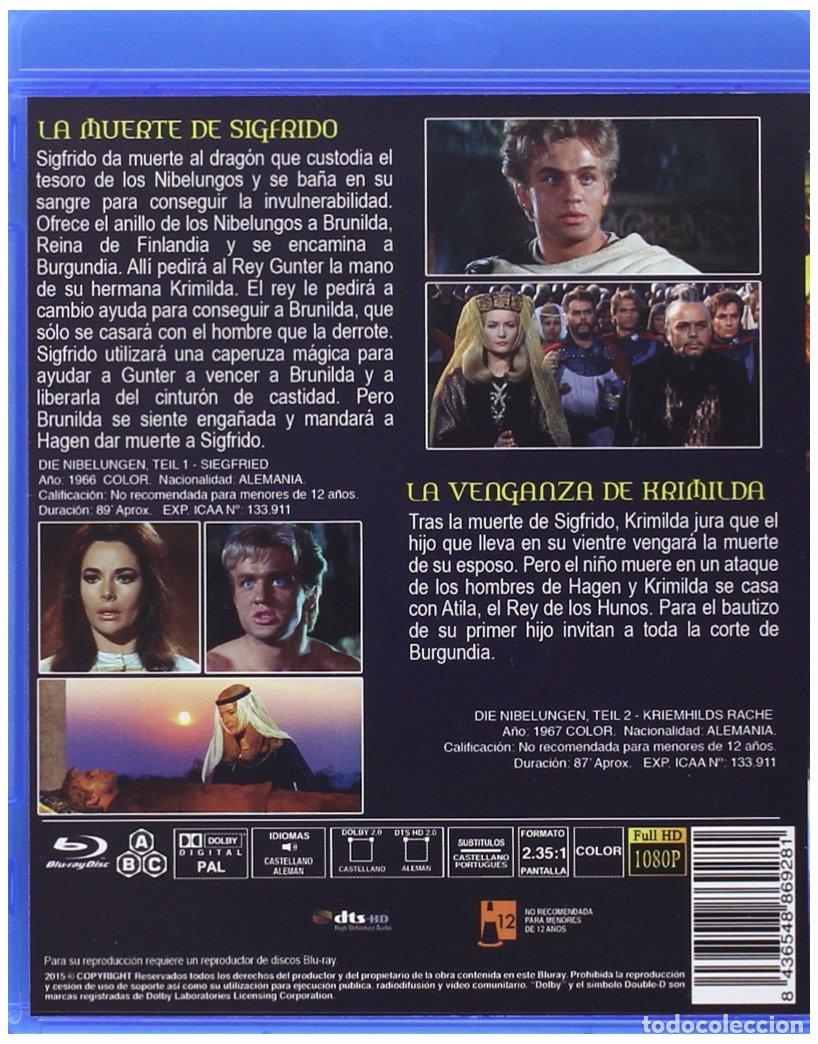 Cine: LOS NIBELUNGOS BD - NUEVO - Foto 2