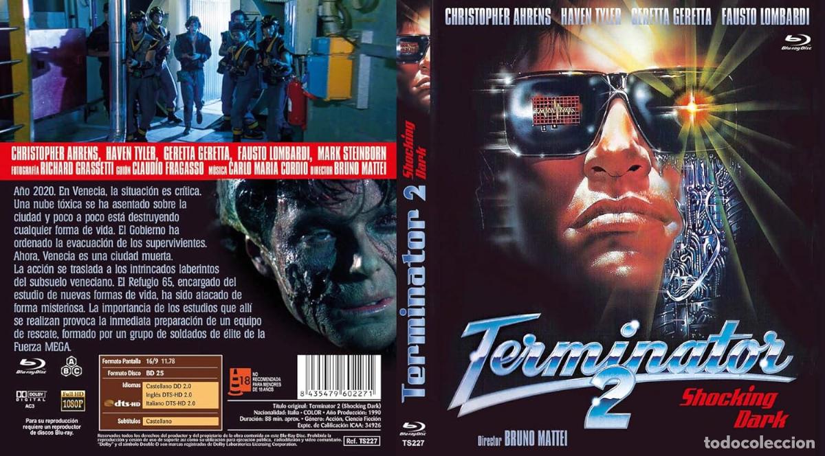 Cine: DESC TERMINATOR 2 (Shocking Dark) BD - NUEVO - Foto 2