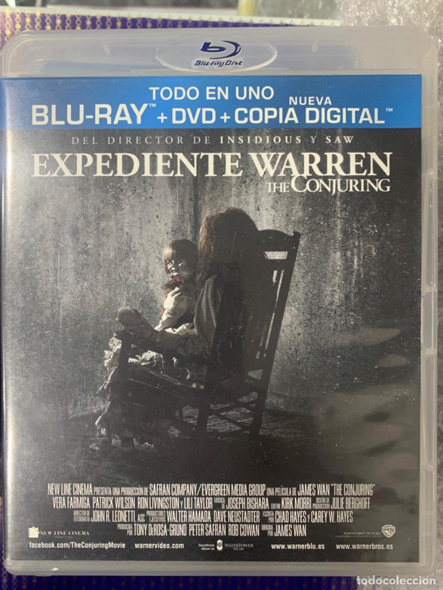 Cine: Expediente Warren The Conjuring (Blue ray + Dvd)