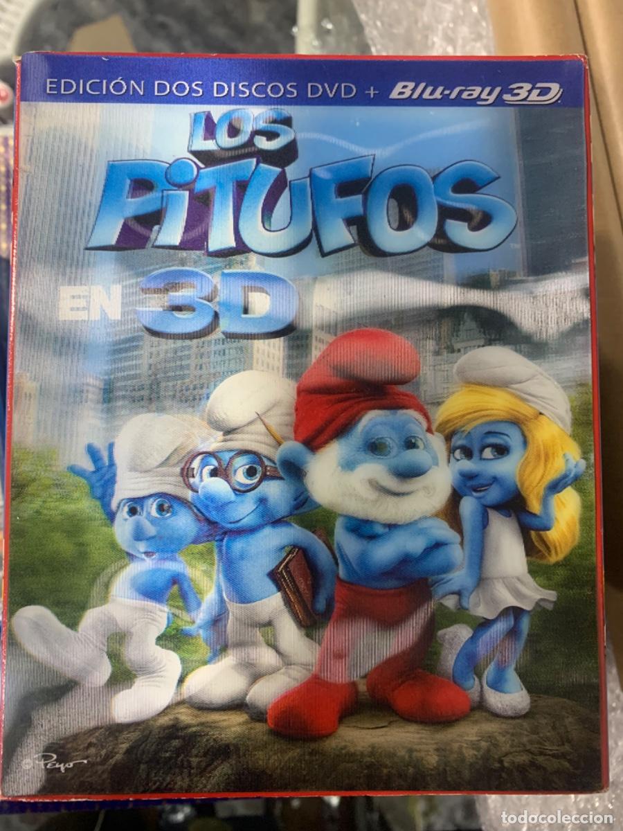 Cine: Los Pitufos 3D (Blue ray + DVD)