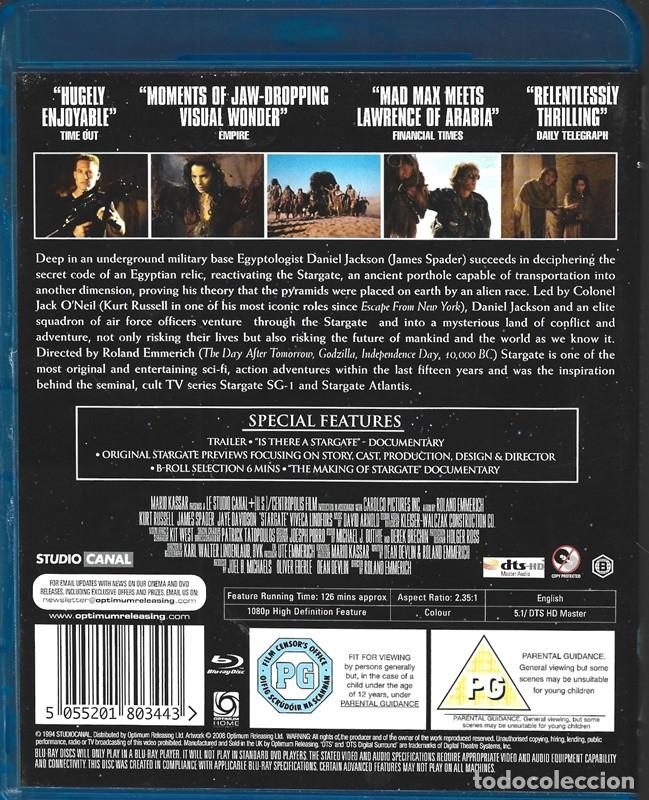 Cine: STARGATE KURT RUSSELL (BLURAY) - Foto 2
