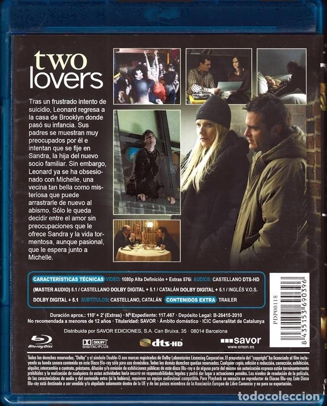 Cine: TWO LOVERS JOAQUIN PHOENIX (BLURAY) - Foto 2