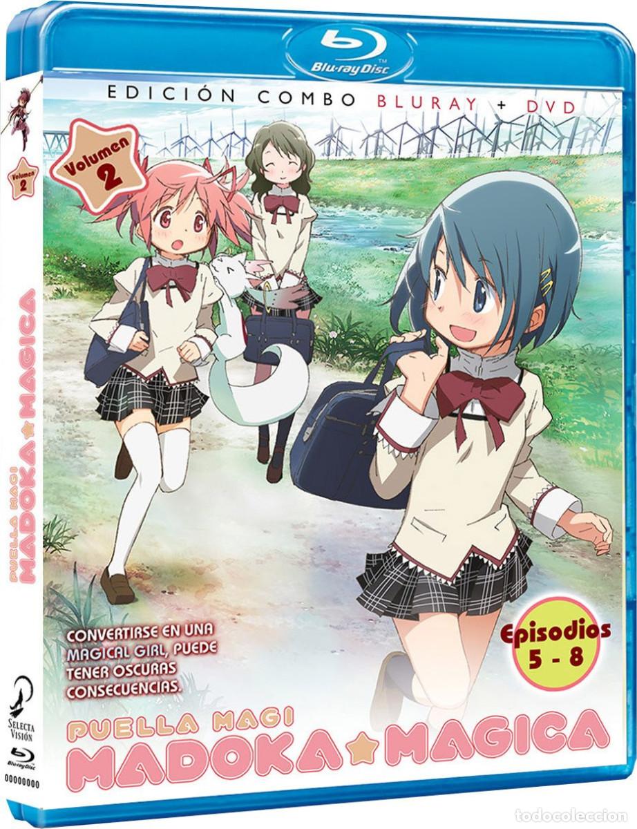 Cine: 'Puella Magi - Madoka Magica'. Episodios 5 a 8. Anime japon&eacute;s. Edici&oacute;n combo DVD + Blu-Ray.