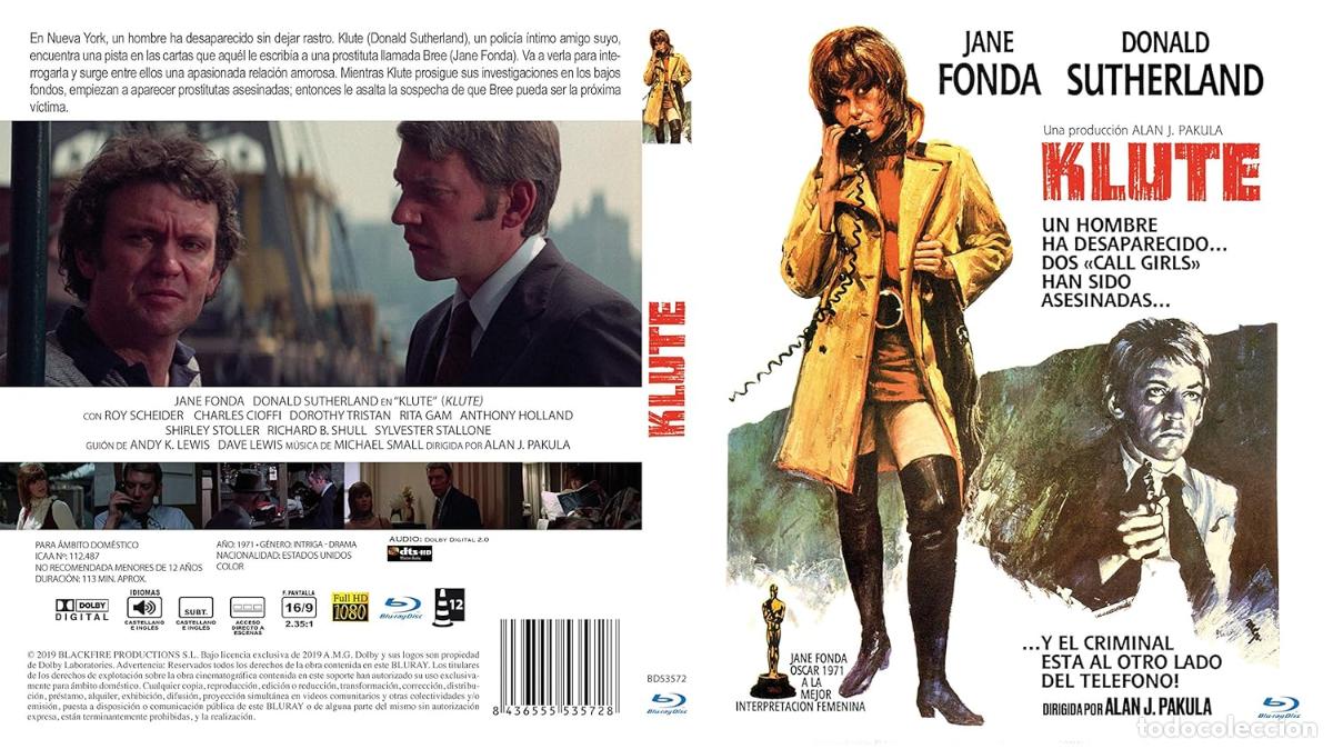 Cine: KLUTE BD - NUEVO - Foto 2