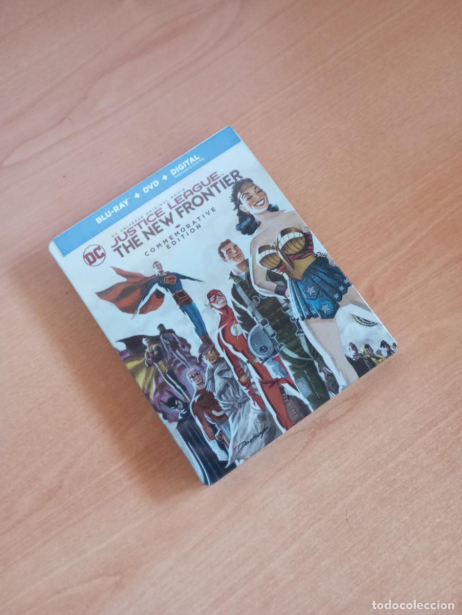 Cine: Steelbook Justice league The new frontier blu ray precintado REGION A